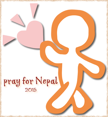 ネパール大地震被災地支援募金マーク